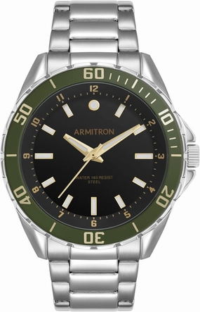Armitron Men's Stainless Steel Bracelet Watch, 20/5572