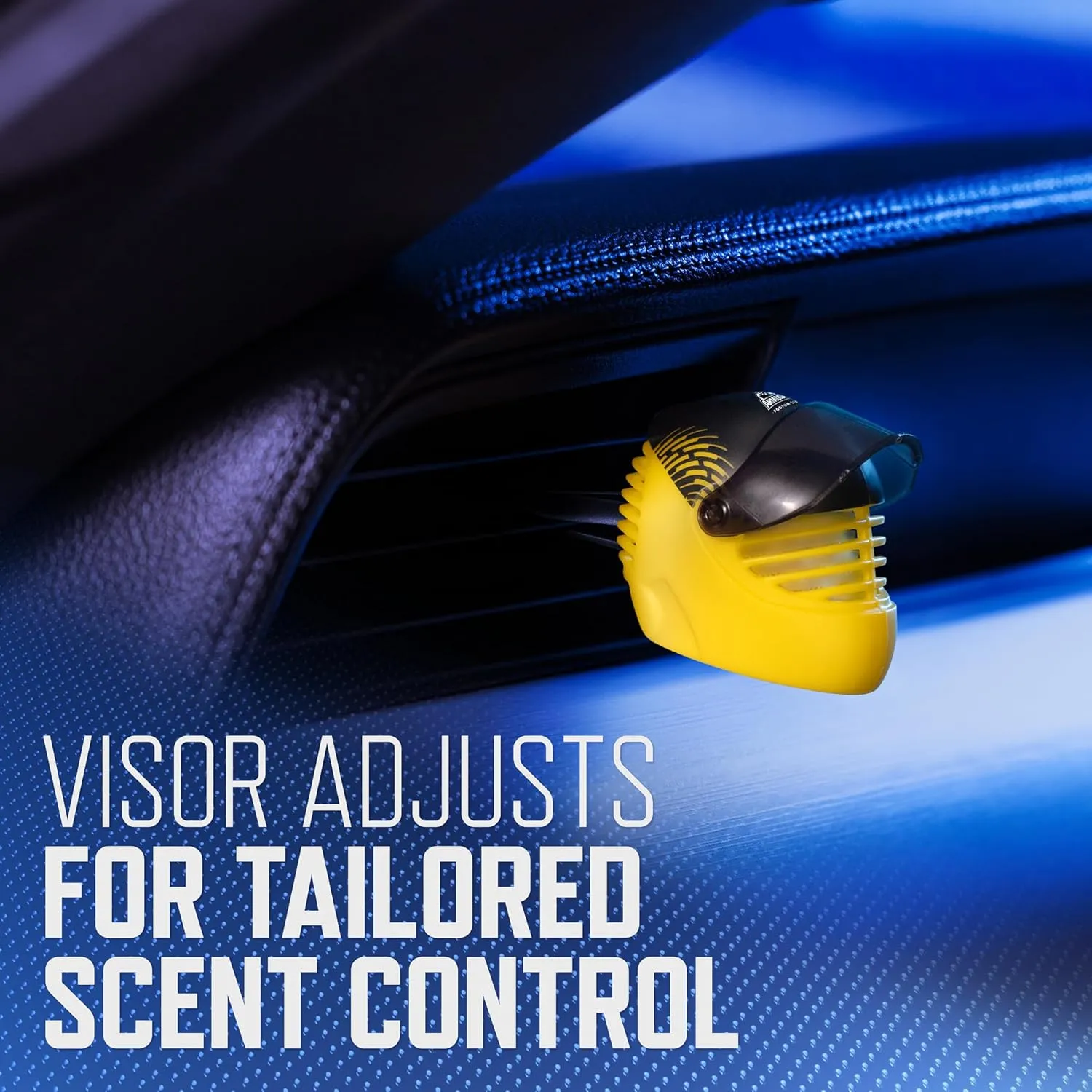 Armor All Podium Series Helmet Vent Clip Car Air Freshener, Victory Lap Scent (4 Pack), Racing-Inspired Car Air Freshener With Adjustable Scent Control