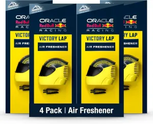 Armor All Podium Series Helmet Vent Clip Car Air Freshener, Victory Lap Scent (4 Pack), Racing-Inspired Car Air Freshener With Adjustable Scent Control