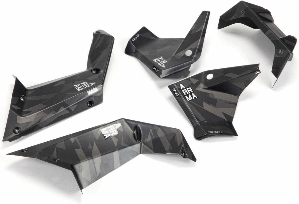 ARRMA 1/7 Guard Set Painted, Black Camo: FIRETEAM, ARA411018