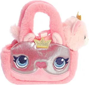 Aurora® Fashionable Fancy Pals™ Glitter Princess Kitty™ Stuffed Animal - On-The-go Companions - Stylish Accessories - Pink 8 Inches