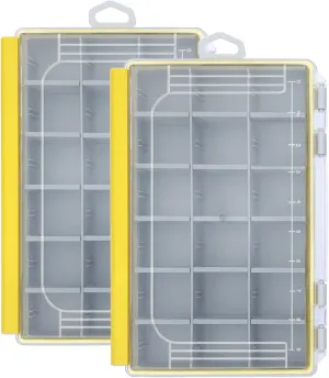 Aventik Waterproof Fishing Tackle Box Organizer with Removable Dividers Fathers Day Dad Gifts for Men Dad Husband Boys Beginner Sturdy Lure Storage Box and Terminal Tackle Storage 3600 Tackle Trays