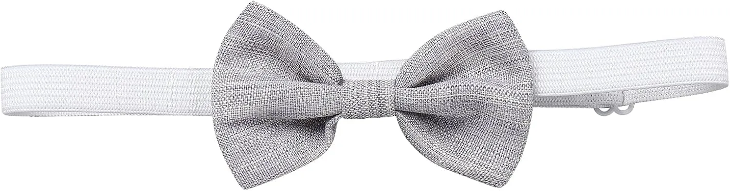 Baby Boy Baptism Christening Outfit Bowtie Dress Shirt Suspenders Shorts Summer Wedding Party Formal Ring Bearer Suits