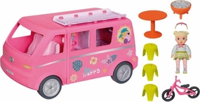 BABY Born Zapf Creation Toy Vehicle Minis Campervan with Jasmine