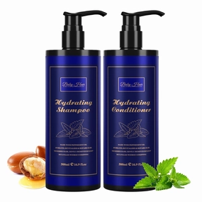 Baby Hair, Hydrating Shampoo And Conditioner, Best Shampoo and Conditioner Set, For Damaged and Color Treated Hair, For All Hair Types, Revitalize & Shine: Bundle Set, 2 Count, Pack, 33.8oz