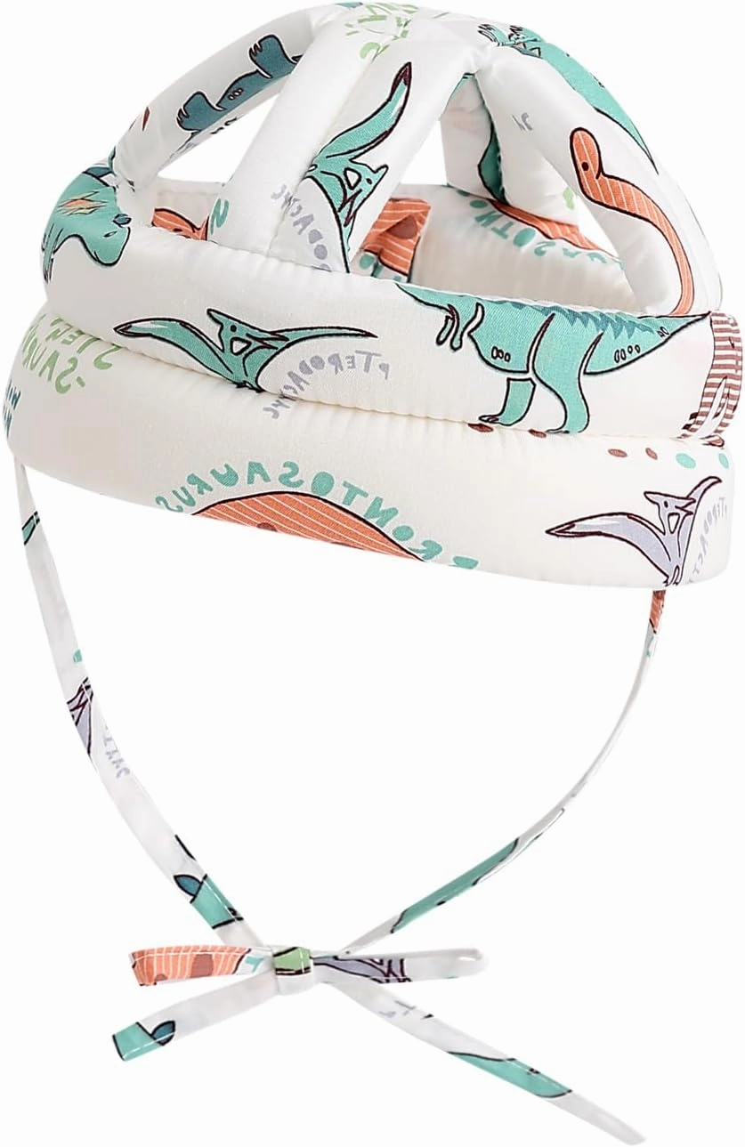 Baby Head Protector Backpack Head Protection Pillow, Baby Helmet for Crawling Walking and Baby Teething Toys 3Pcs Set