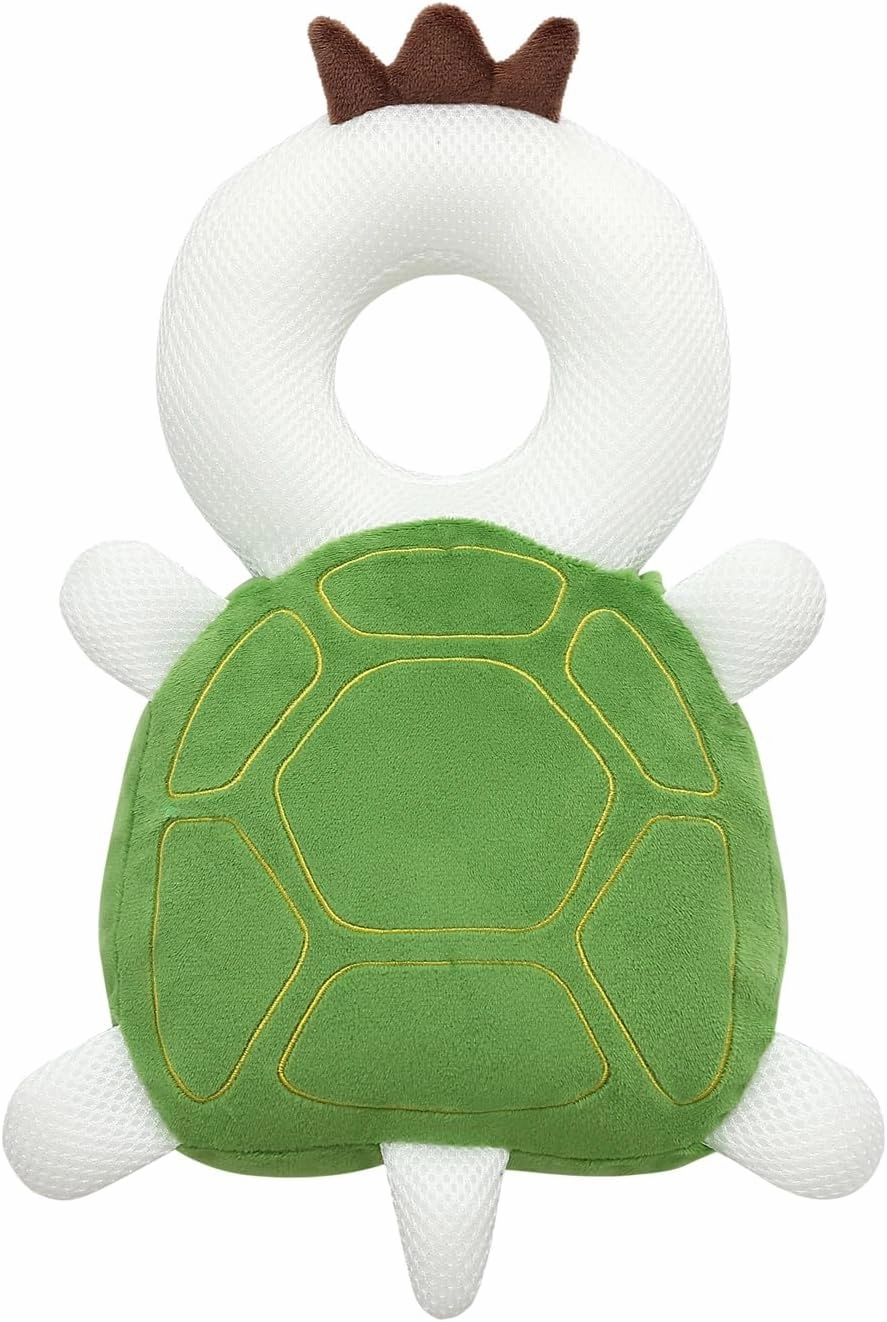 Baby Head Protector Backpack Head Protection Pillow, Baby Helmet for Crawling Walking and Baby Teething Toys 3Pcs Set