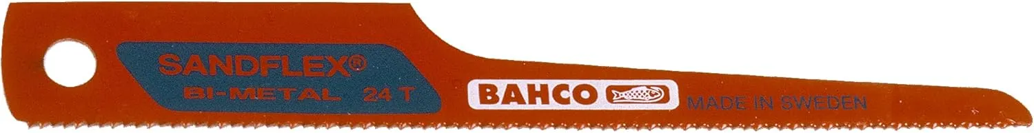 Bahco BAH38453210P Bi Metal Receiprocating Saw Blade for Industry-Specific Application - Car Body Saw Blades - 32 Teeth Per Inch, 10-Pack