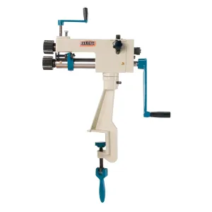 Baileigh Manual Bead Roller, 7-Inch Throat, 22-Gauge Mild Steel (Model BR-22)