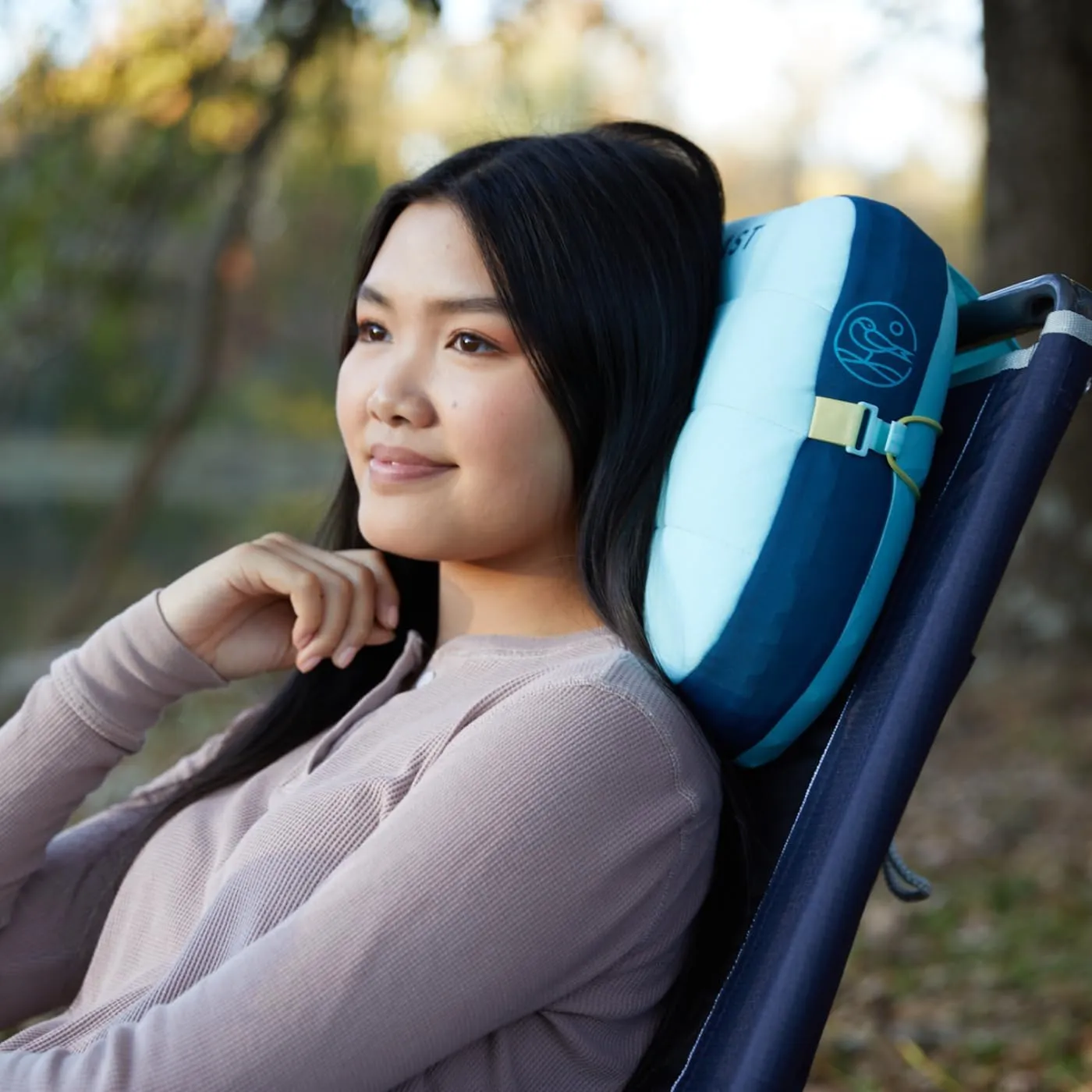 Ballast Camping Pillow – Comfy, Durable & Ultra-Light Compact, Stays Put with Patented Pouch, Inflatable Pillow for Camping, Backpacking, Beaches, Pools, Hiking, Festivals and Travel