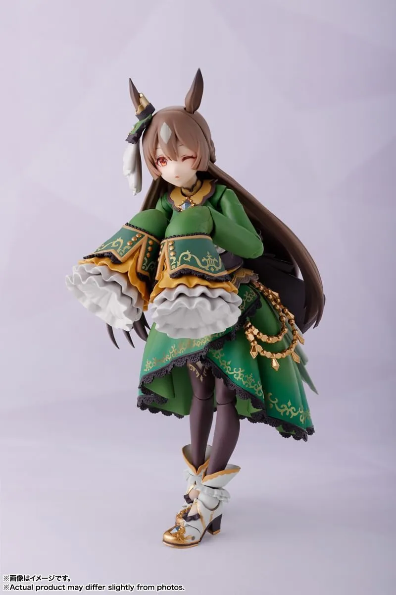 バンダイ(BANDAI) S.H. Figuarts Uma Musume Pretty Derby Satno Diamond, Approx. 5.3 inches (135 mm), PVC & ABS, Pre-Painted Action Figure