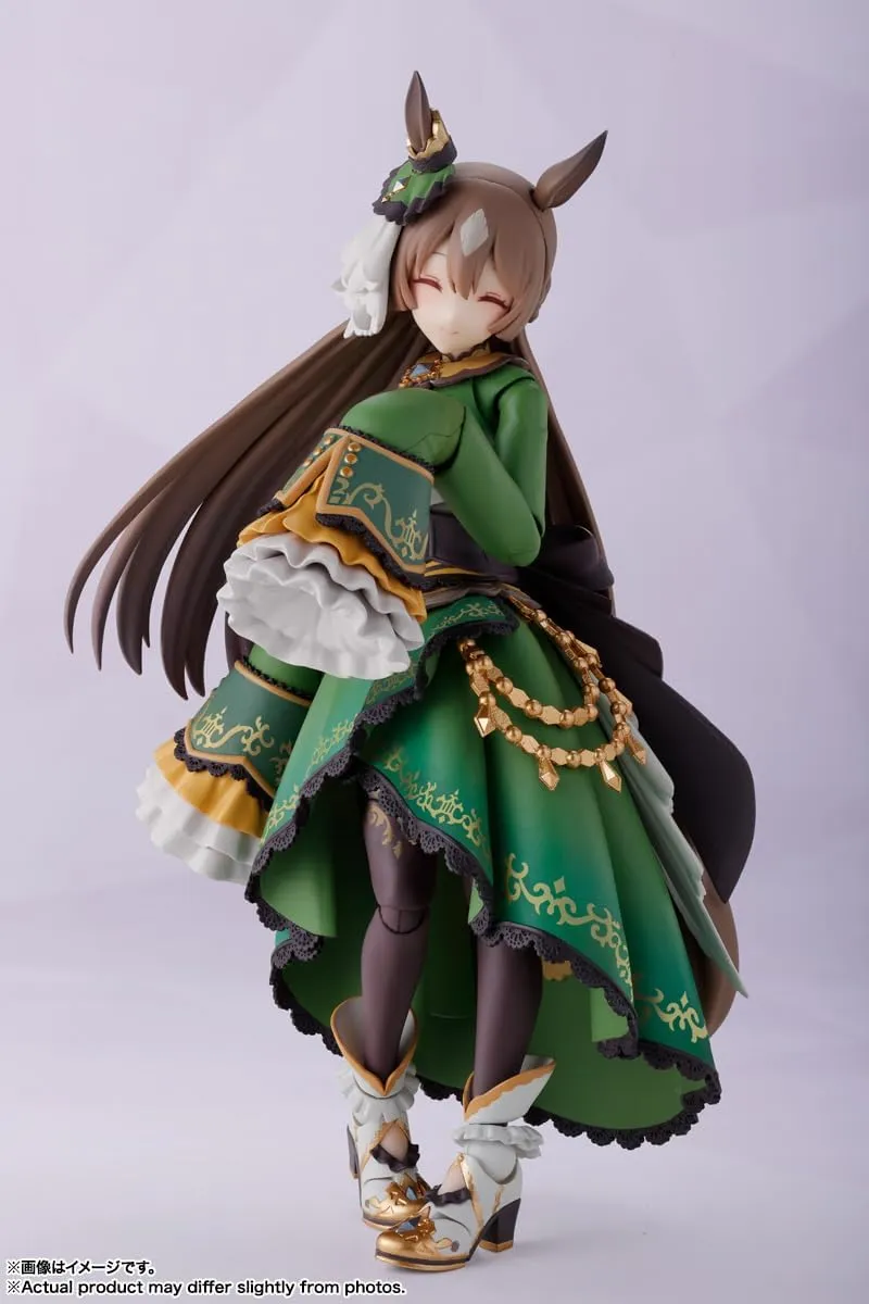 バンダイ(BANDAI) S.H. Figuarts Uma Musume Pretty Derby Satno Diamond, Approx. 5.3 inches (135 mm), PVC & ABS, Pre-Painted Action Figure