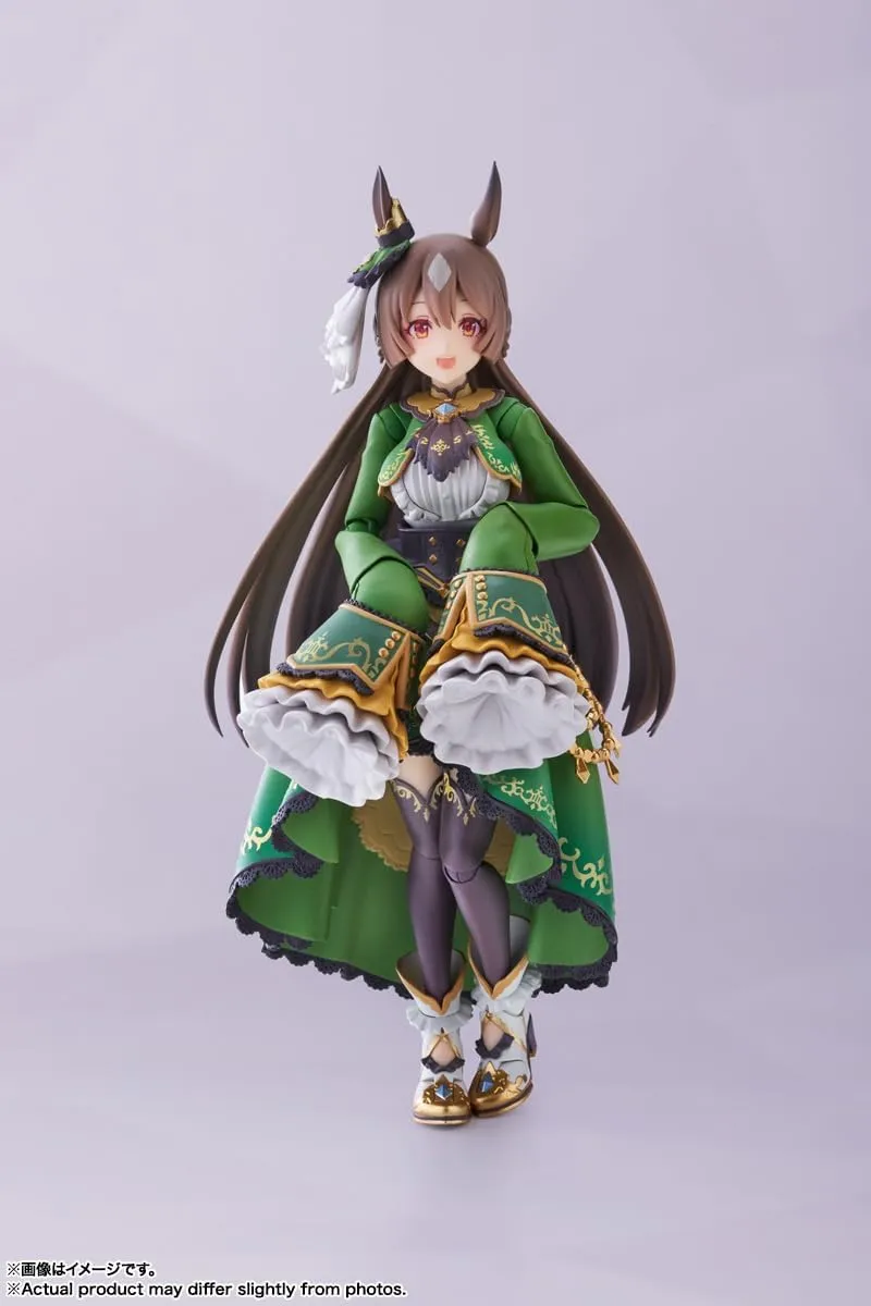 バンダイ(BANDAI) S.H. Figuarts Uma Musume Pretty Derby Satno Diamond, Approx. 5.3 inches (135 mm), PVC & ABS, Pre-Painted Action Figure