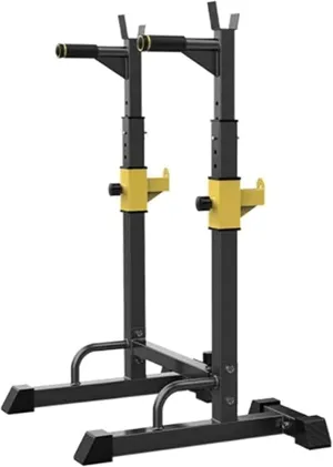 Barbell Squat Rack Stand Bench Presses Adjustable Squat Rack Pull-up Equipment Home Bench Press Rack Multi-Function Fitness Equipment