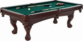 Barrington Billiards Multiple Styles Pool Table, Preassembled Playfields with Complete Billiard Accessory Sets, Perfect for Family Game Rooms