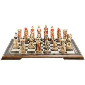 Battle of Bannockburn - Hand Painted Chess Set
