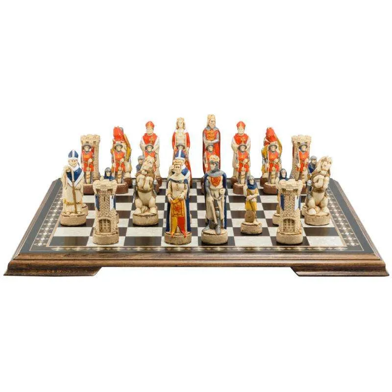 Battle of Bannockburn - Hand Painted Chess Set