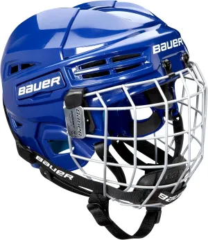 Bauer Prodigy Hockey Helmet Combo with Facemask Cage, Youth Size
