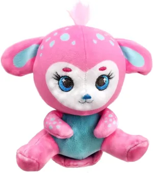 Bauer Spielwaren Shoulderkins - Pinky: Soft Plush Toy with Magnet to Place on the Shoulder, Pink (18036)