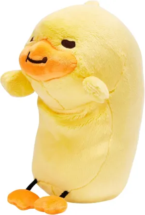 B.Duck Plush Toy Cuddle Duck Cute Stuffed Animals Cozy Posture Support Buddy for Emotional Relaxation for Office, Desk, Family - 9.8 inch