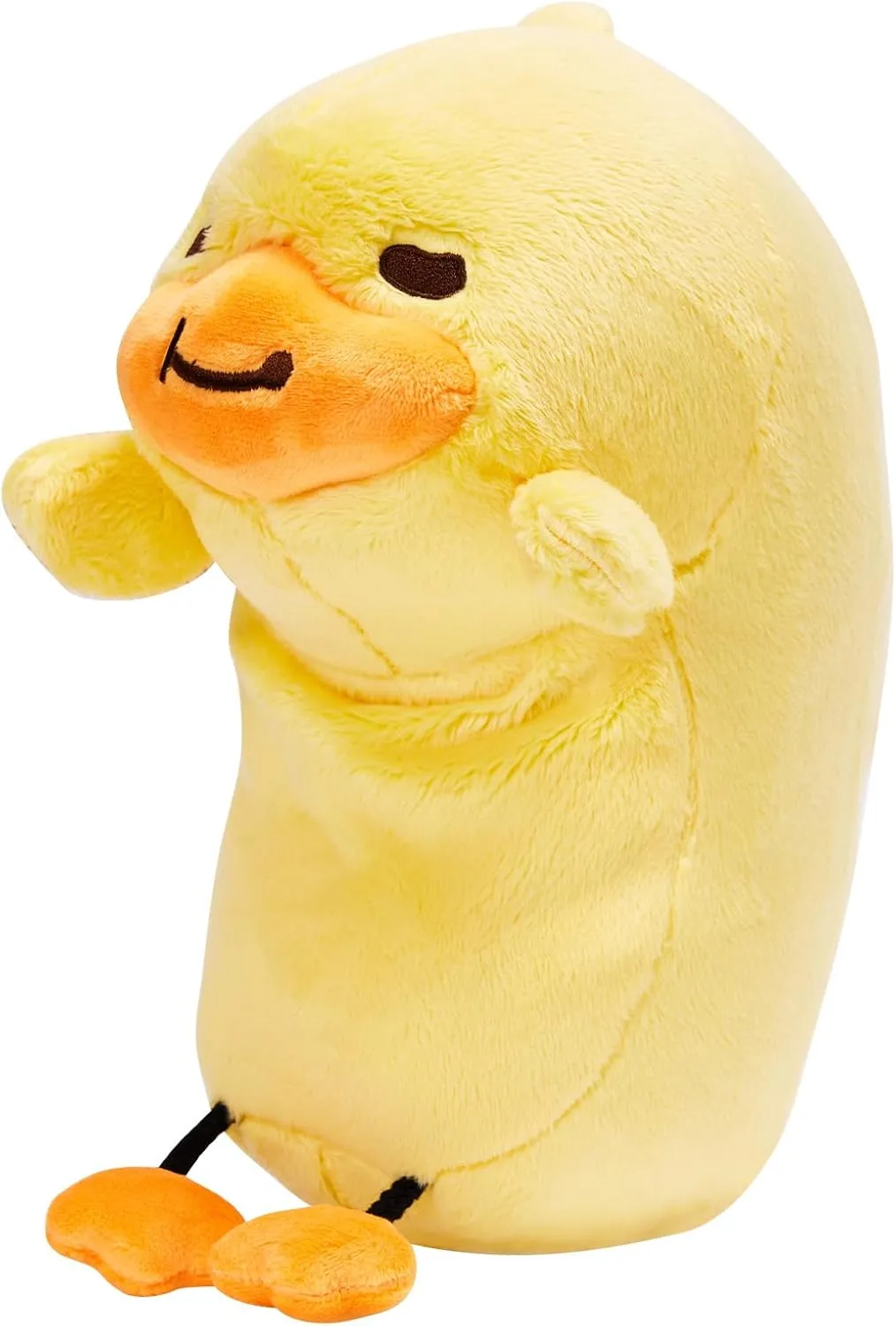 B.Duck Plush Toy Cuddle Duck Cute Stuffed Animals Cozy Posture Support Buddy for Emotional Relaxation for Office, Desk, Family - 9.8 inch