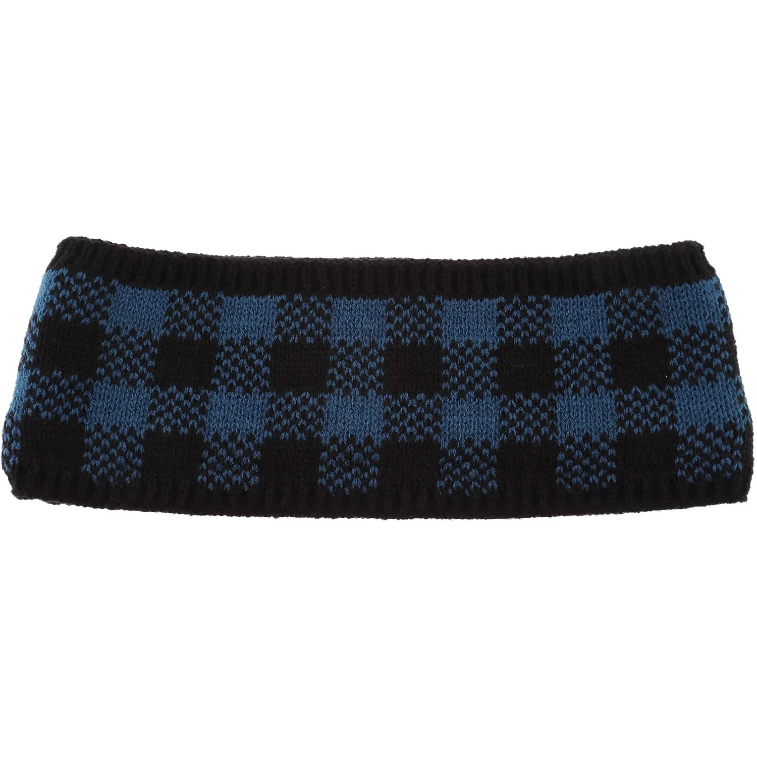 Be Your Own Style BYOS Winter Warm Cute Leopard Print Fleece Lined Knit Headband Head Wrap Ear Warmer