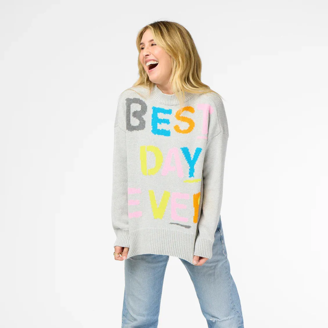 Benton Best Day Ever Sweater | Kerri Rosenthal