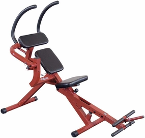 Best Fitness Semi Recumbent AB Crunch Bench (BFAB20B), Lower & Upper Abdominal Muscles Workout Machine For Home Gym, Black