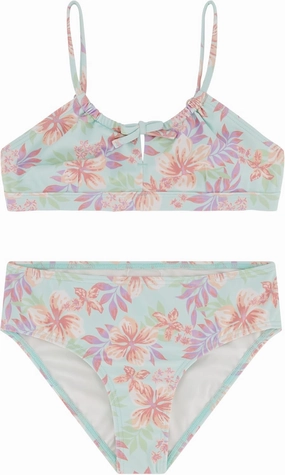 Billabong Girls' Two-Piece Bikini Swimsuit Set, UPF 50  Sun Protection, Quick-Dry Bathing Suit