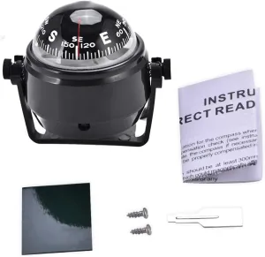 Boat, Black Electronic Adjustable Navigation Marine for Boat Ship and Truck