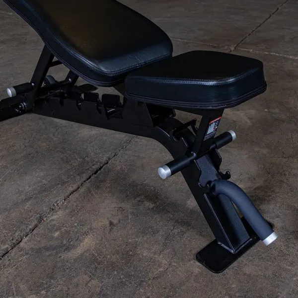 Body Solid Pro Clubline Commercial Flat/Incline/Decline Bench (SFID325)