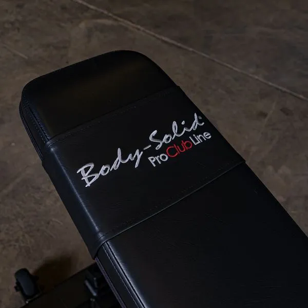 Body Solid Pro Clubline Commercial Flat/Incline/Decline Bench (SFID325)