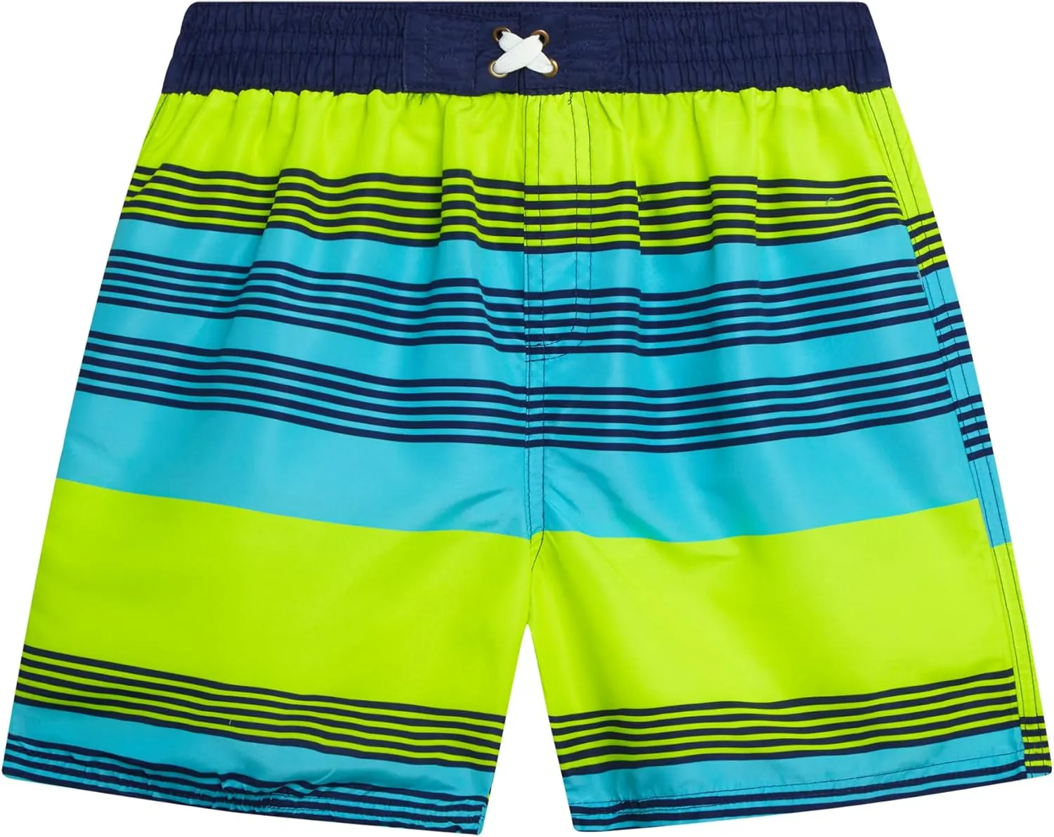 Boys Rash Guard Swimsuit Set - Kids Short Sleeve Bathing Suit Swimwear Sets (Sizes: 5-12)