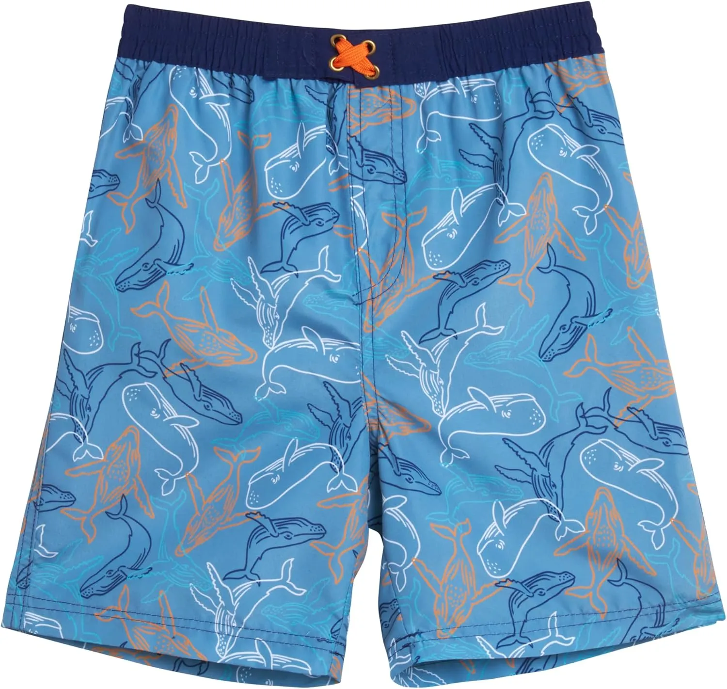 Boys Rash Guard Swimsuit Set - Kids Short Sleeve Bathing Suit Swimwear Sets (Sizes: 5-12)