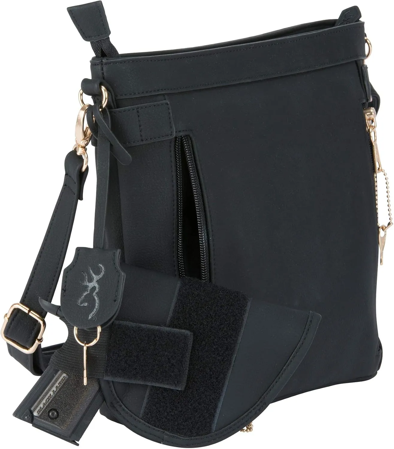 Browning Women's Concealed Carry Purse, Premium Holstered Handbag With Safety Locking Option