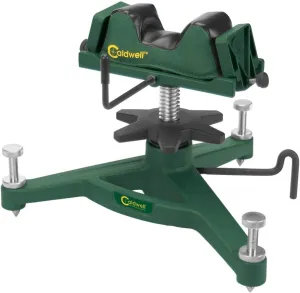 Caldwell The Rock Deluxe Front Rest Adjustable Ambidextrous Rifle Shooting Rest for Range, Sight In, Shooting Stability