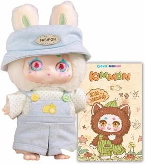 CALEMBOU Plush Doll Blind Box, Kimmon Mimon Series, Kawaii 1 of 6 Possible Mystery Collectible Toys, Cute Soft Animals Charm Birthday Gifts