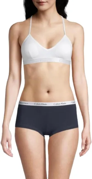 Calvin Klein Women's Motive Cotton Lightly Lined Bralette