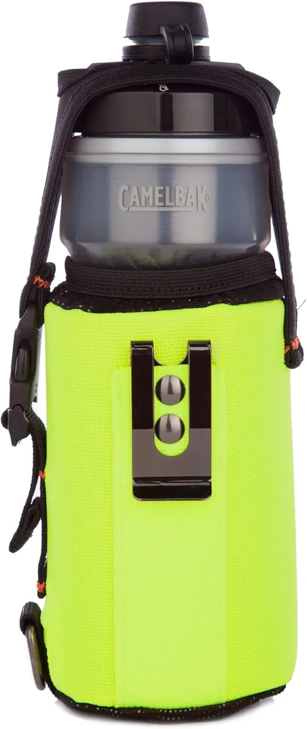 CamelBak Professional Insulated 21 OZ. Bottle with Rugged Poly Canvas Holder, Metal Belt Clip and Adjustable Straps