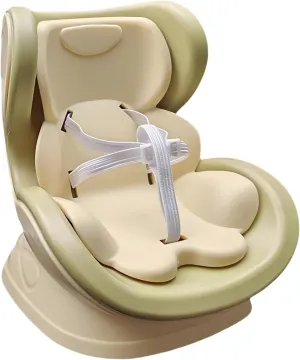 Car Seat Protector with Vent Clip or Desktop Standing Suitable for 17 cm Dolls,Cute and Practical Ornament for 17 cm Dolls Fans and Doll Collectors,Green