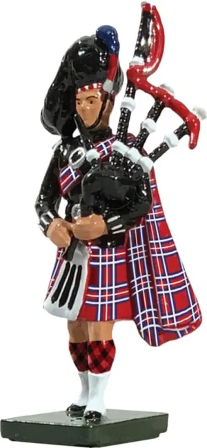 Ceremonial Series 41072 British Scots Guard Bagpiper 1:32 Scale Metal