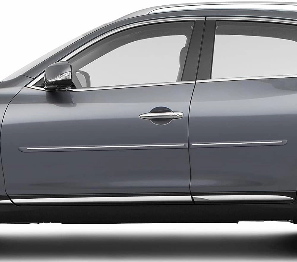 CF-INF4DR Chromeline Body Side Molding Compatible with Infintii EX35, G25, G35, G37, Q40, QX50 - Performance Blue (RBP)