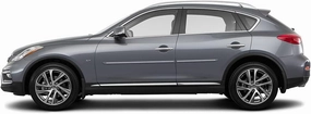 CF-INF4DR Chromeline Body Side Molding Compatible with Infintii EX35, G25, G35, G37, Q40, QX50 - Performance Blue (RBP)