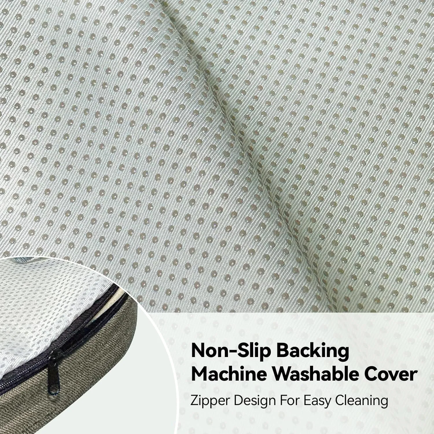 Chair Cushion with Ties for Dining Chairs Memory Foam Thick Kitchen Chair Pad 17" x 16.5" x 2"Set of 4,with Machine Washable Cover Seat with Zipper Indoor Chair for Room,Office etc-Brown