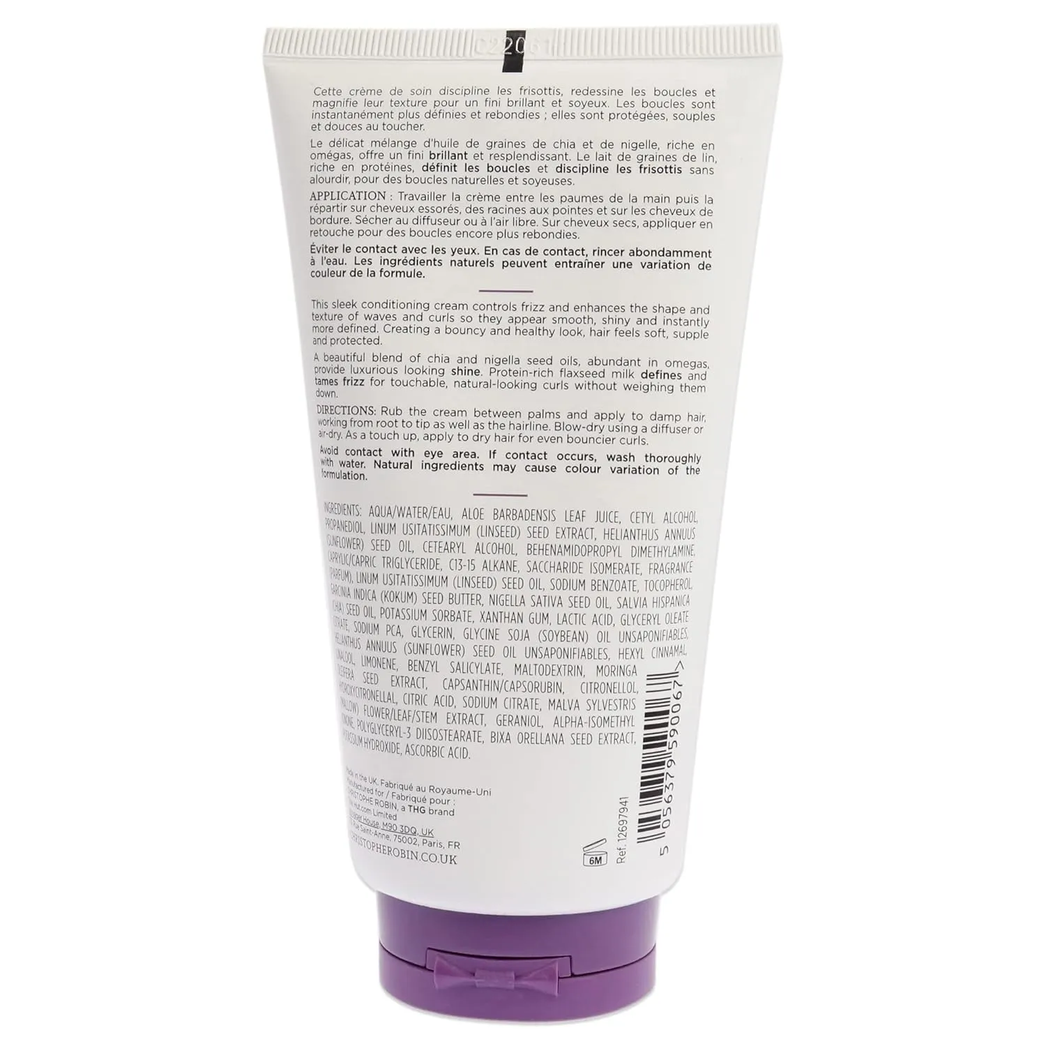 Christophe Robin Luscious Curl Defining Cream Unisex Cream 5 oz