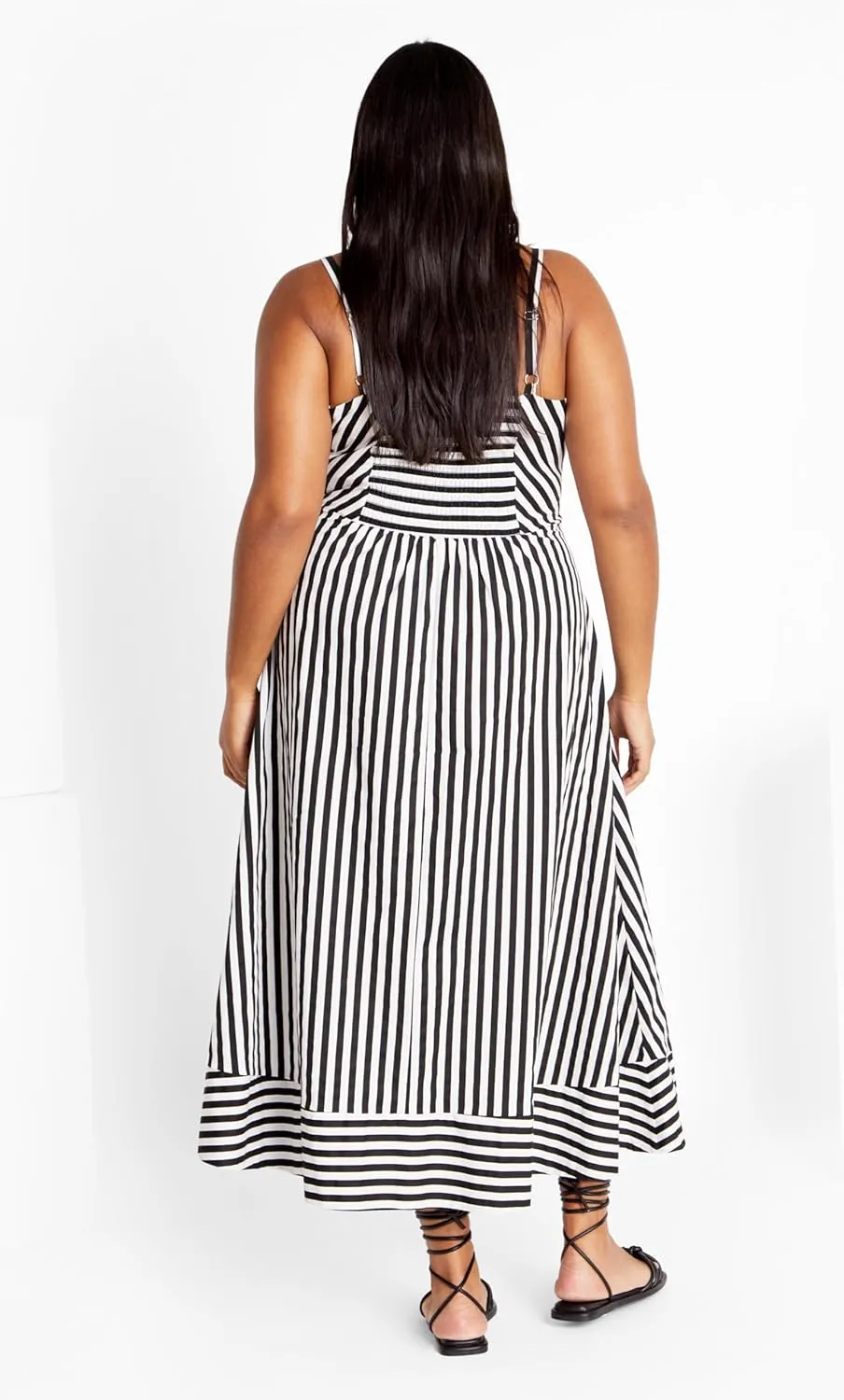 City Chic Women's Dress Stripe Zaya