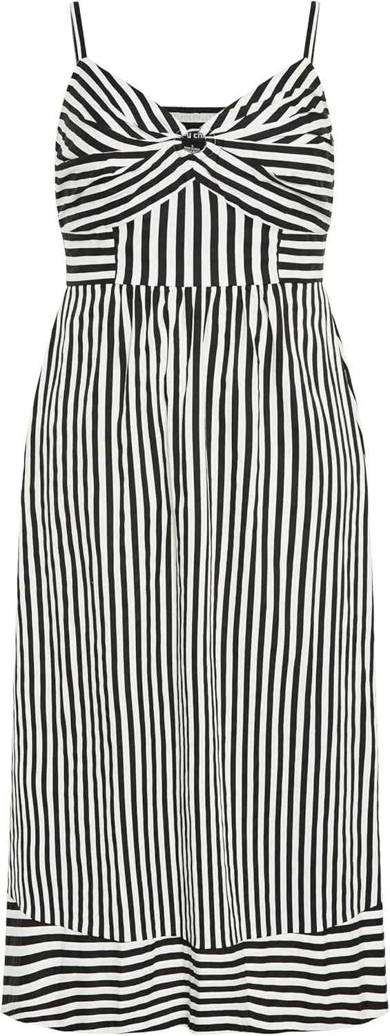 City Chic Women's Dress Stripe Zaya