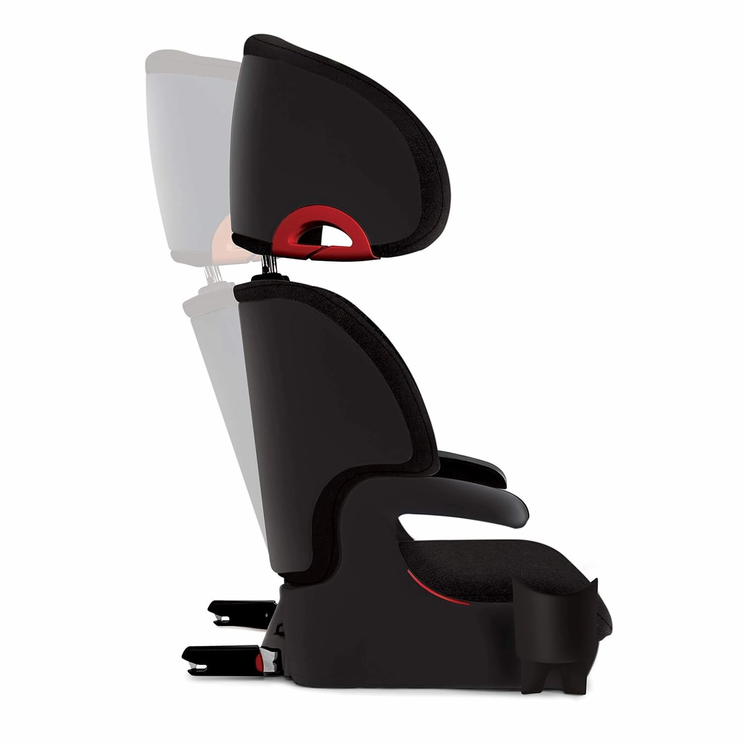 Clek Oobr High Back Booster Seat with Adjustable Headrest Bundle - Includes Clek Drink-Thingy Baby Car Seat Cup Holder for Foonf & Fllo Models