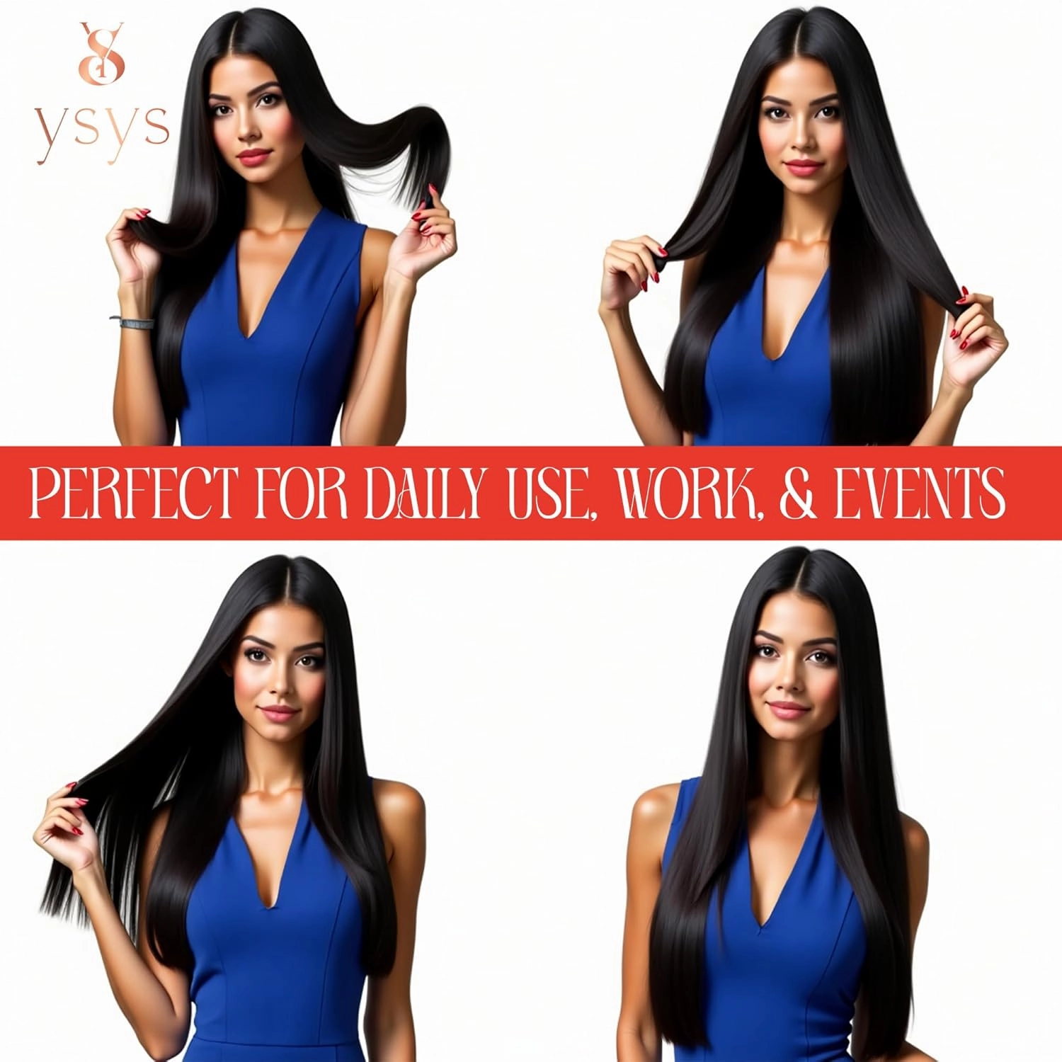 Clip in Hair Extensions - 100% Human Hair Remy Hair Extensions for Women - 7 Pieces, 120g Seamless Clip ins for Extra Volume/Style - Natural Straight (Natural Color #1B., 18 inches)
