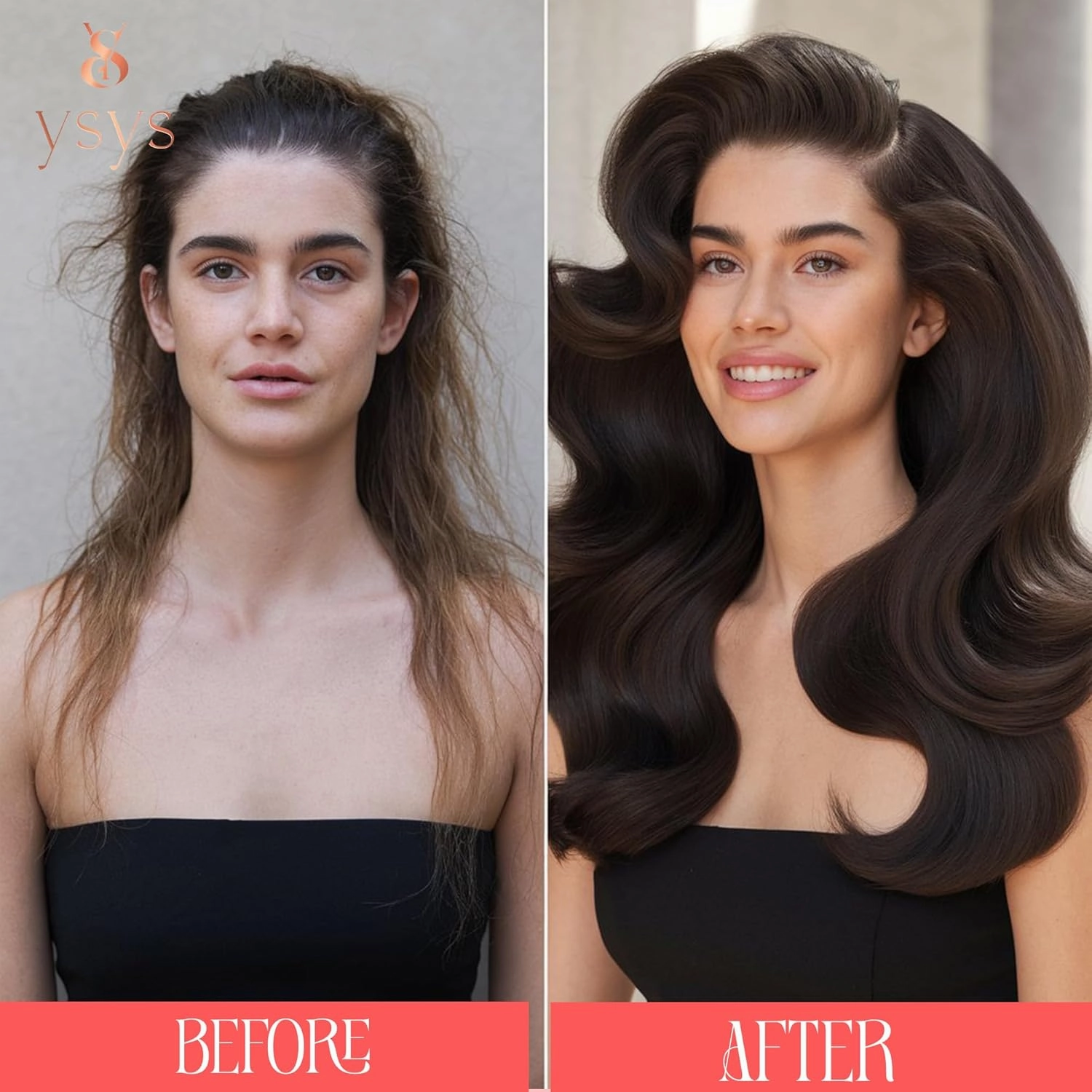 Clip in Hair Extensions - 100% Human Hair Remy Hair Extensions for Women - 7 Pieces, 120g Seamless Clip ins for Extra Volume/Style - Natural Straight (Natural Color #1B., 18 inches)
